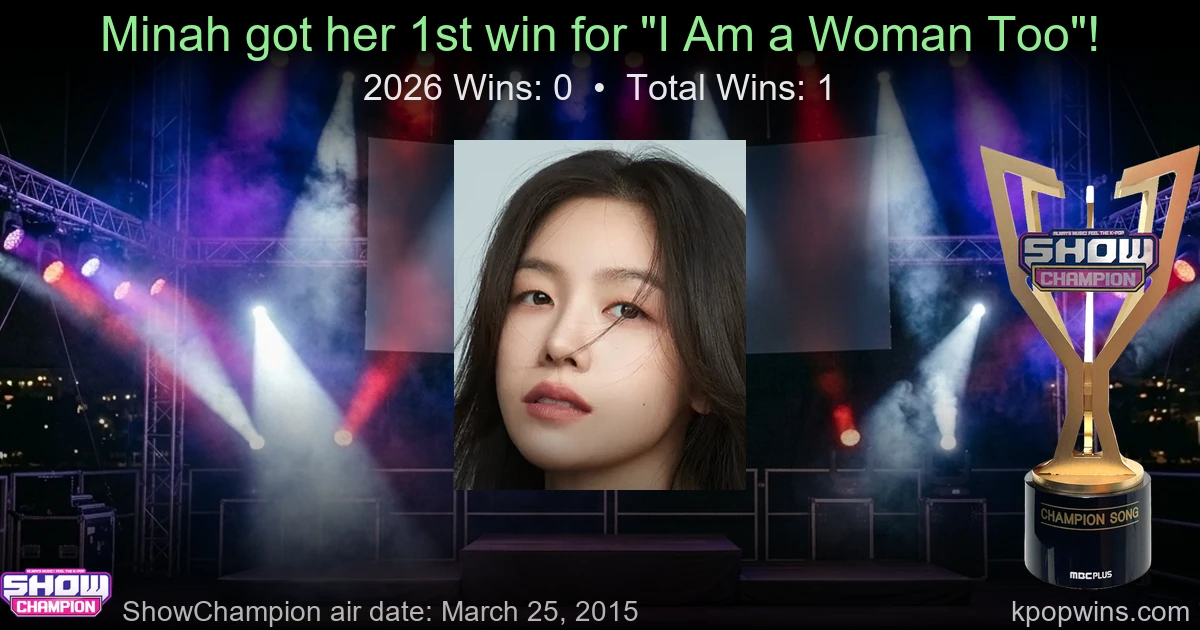 Minah - I Am a Woman Too